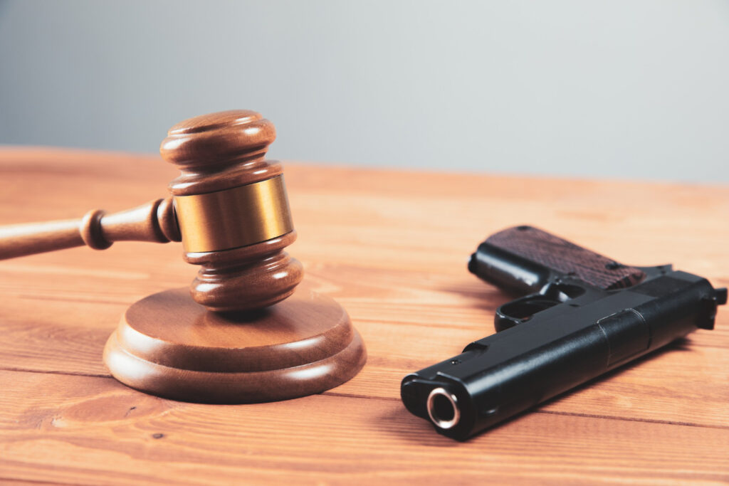 felon in possession of a firearm california